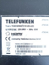 Scheda t-con TV Telefunken TE40182N22FC10 UD-LED