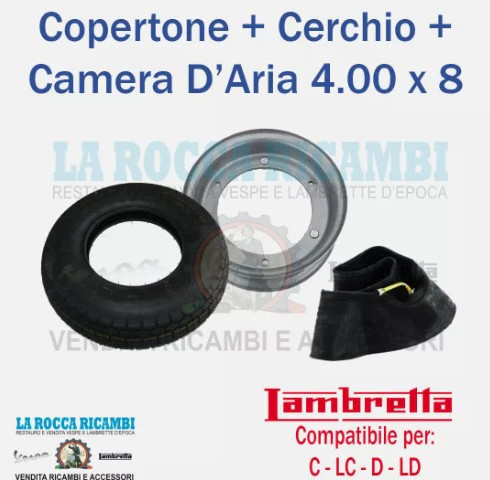 Kit copertone cerchio - cerchio, +