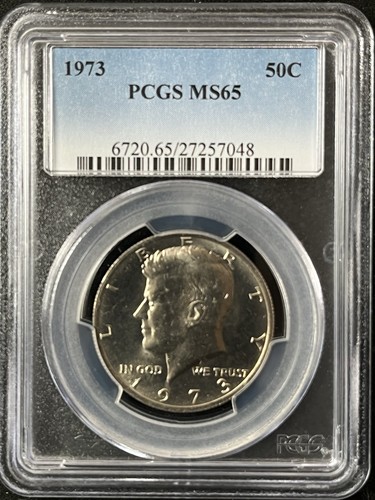 1973 50c kennedy mezzo dollaro - mezzo,