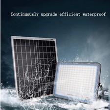 faro solare da 2000WATT LED con pannello faretto crepuscolare e telecomando