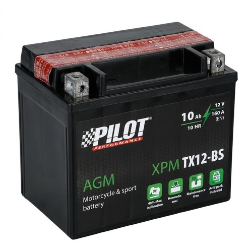 Batteria pilot 12v agm - pilot,