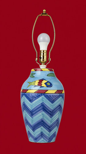 Lampada tavolo pesce - lampada,