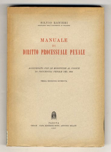 Manuale diritto processuale - manuale, di