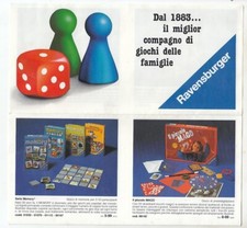 Catalogo RAVENSBURGER - anni