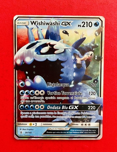 Lotto carte pokemon wishiwashi - lotto,