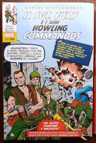 Panini marvel masterworks sgt - marvel,