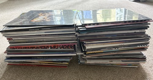 Large vinyl record job lot - large,