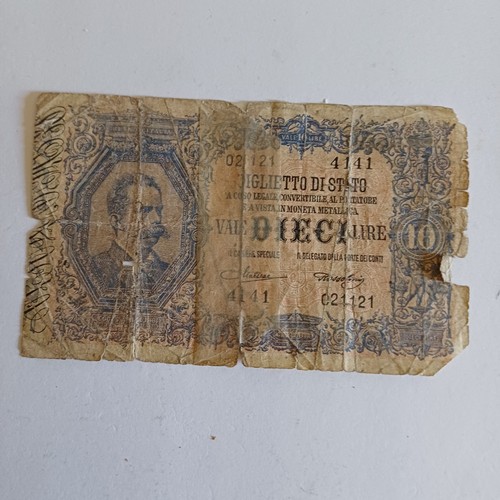 Banconota effige umberto - banconota,