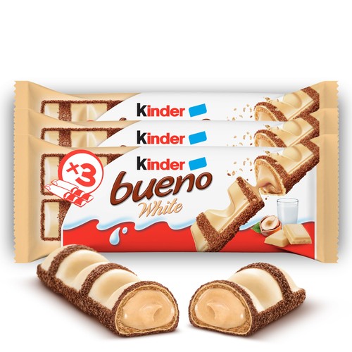 Kinder bueno white snack - kinder,