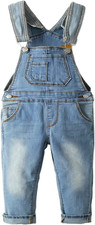 Salopette Di Jeans Da Ragazzo