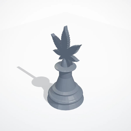 Pezzo scacchi weed wizard - scacchi,