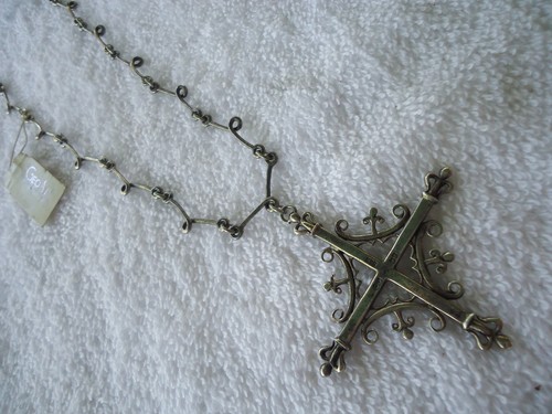 Collana pendente croce - collana,