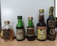 Lotto 5 mignon liquori vintage