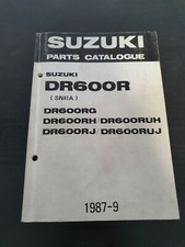 1987 Suzuki DR600R Parts