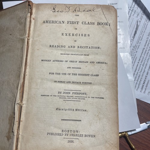 The american first - class, book
