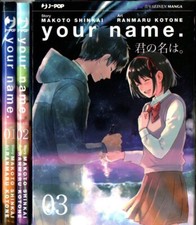 Your name 1-3 COMPLETA MANGA J-POP