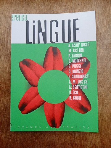 Lingue stampa alternativa - lingue,