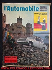 L’AUTOMOBILE N°38 1966 FIAT FIAT ABARTH 1000 PININFARINA ALFASPORT FIAT 2300 