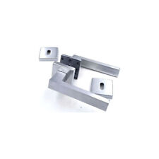 Maniglia Per Porte Quadrata Cromo Satinato Ghidini York-Z