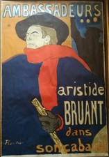 Aristide Bruant dans son Cabaret ... (Circa 1950) - Henri de Toulouse Lautrec