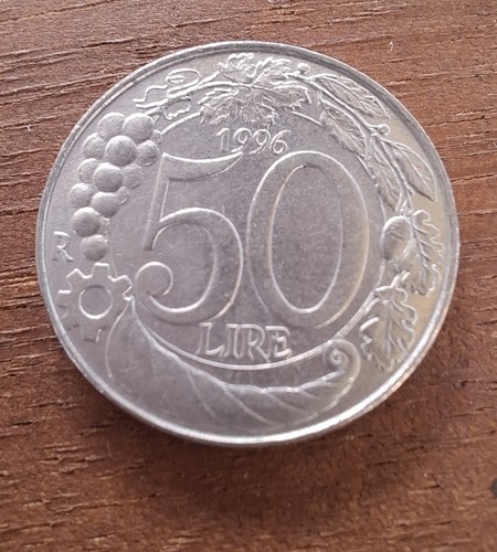 Lire 1996 turrita 5 - 50,