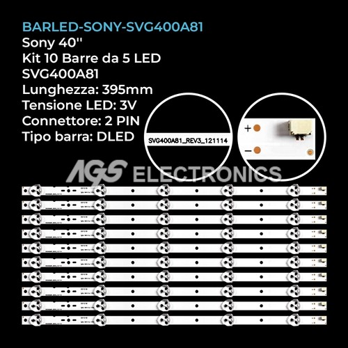 Kit barre strip led - kit, tv