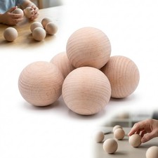 Set di 5 palline in legno di