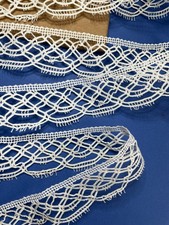 PIZZO ANTICO a fusi - bordo a gancio - 7,50 metri