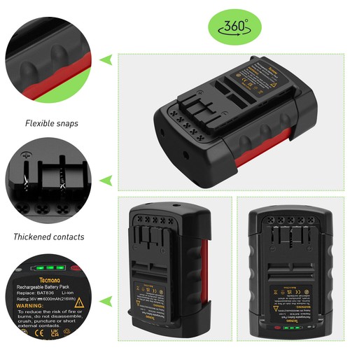 0ah 36v ion batteria - batteria, per