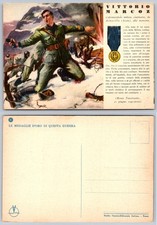 Cartolina italiana Vittorio