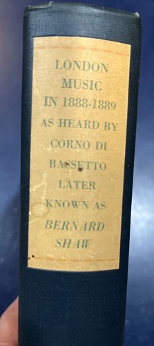 London music 1888 - in, 1888-1889