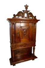 antico Cabinet  Luigi XIII epoca metà '700 in noce massello francese