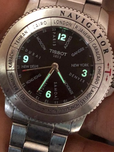Tissot navigator world time - tissot,