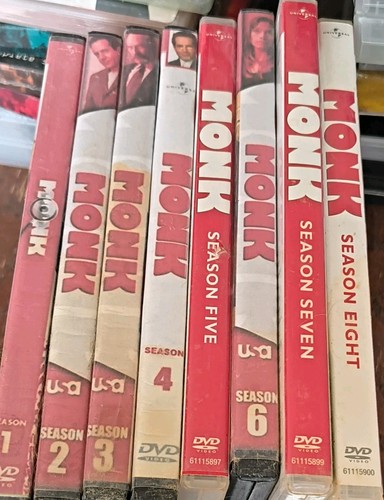 Monk seasons dvd tony - dvd,