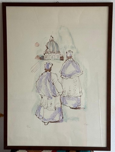 Quadro nino caffe cardinali - nino, "cardinali"