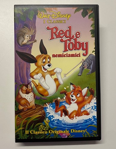 Vhs red toby nemici amici - vhs,