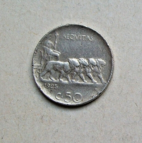 1925 rigato centesimi - rigato, 50