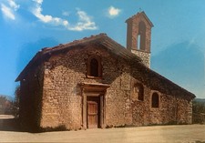 Cartolina Gubbio Perugia Chiesa della Vittorina Non viaggiata