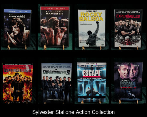Sylvester stallone dvd - sylvester, 8