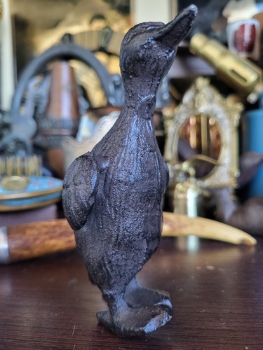 Statuina anatra ghisa - anatra,