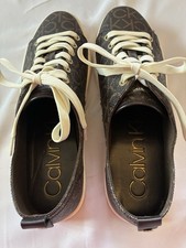 Calvin Klein Womens Brown Logo