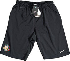 pantaloncini calcio vintage Inter shorts Nike 2009-10 Zanetti training TRIPLETE