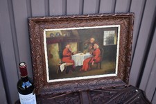 Antico quadro religioso olio