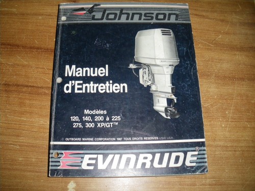 Manuel entretien johnson - d'entretien,