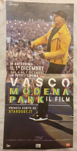 Locandina vasco rossi - vasco, modena