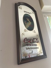 Quadro Specchio  Coca Cola Vintage 