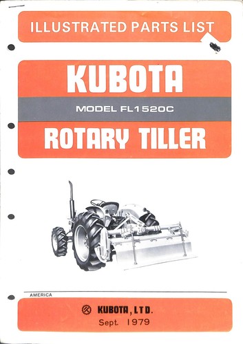 Kubota fl1520c motozappa - kubota,