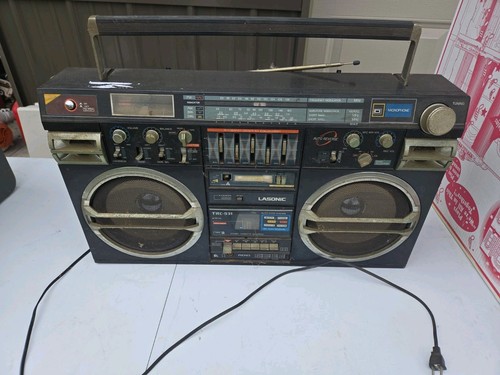 Radiocassetta vintage boombox - vintage,