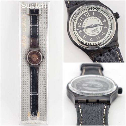 Swatch stop - stop-swatch, black