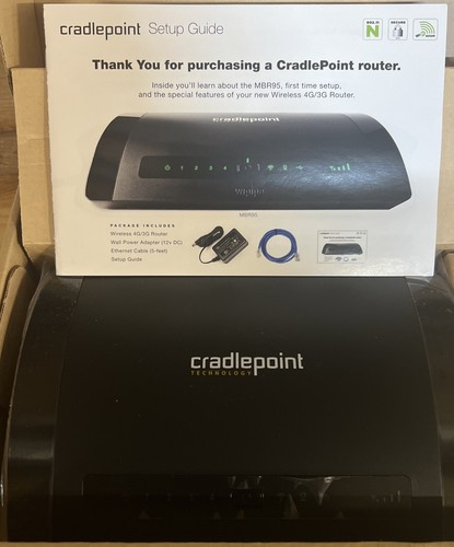 Cradlepoint technology mbr95 - cradlepoint, 4